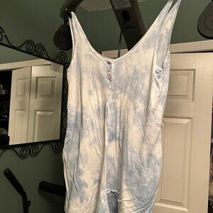 Dex Womens Romper blue